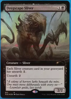 Dregscape Sliver (Secret Lair Promo) FOIL NM MTG MAGIC CARD (507855) ABUGames - Image 1