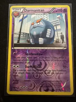 Pokemon TCG Darmanitan Next Destinities Reverse Holo Rare Card 60/99 - Image 1