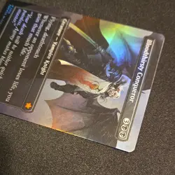 MTG Bloodthirsty Conqueror Full Art Borderless Foil FDN 0318 NM **NO RESERVE** - Image 3