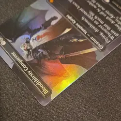 MTG Bloodthirsty Conqueror Full Art Borderless Foil FDN 0318 NM **NO RESERVE** - Image 5