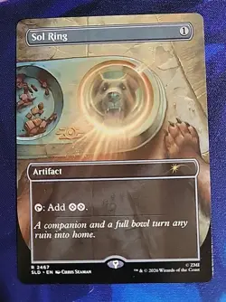 Sol Ring (2467) Fallout Secret Lair Drop (Dogmeat) Regular - Image 1