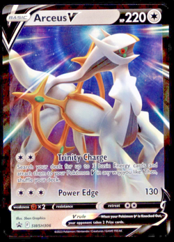 Pokemon Arceus V - 122/172 / Ultra Rare - Brilliant Stars (SWSH09) - Image 1