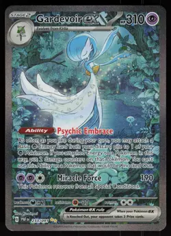 Gardevoir ex 233/091 Special Illustration Rare Paldean Fates Pokemon - Image 1