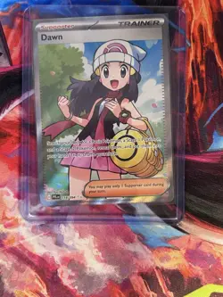 Pokemon Dawn Me02: Phantasmal Flames Ultra Rare Full Art Holo Trainer 118/094 - Image 1