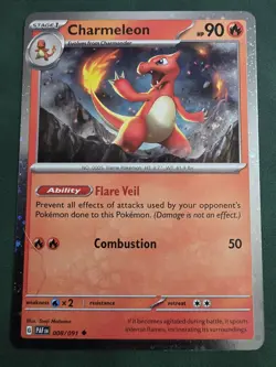 POKEMON TCG CHARMANDER 7 CHARMELEON 8 CHARIZARD EX SVP196 COSMOS HOLO PROMO SET - Image 5