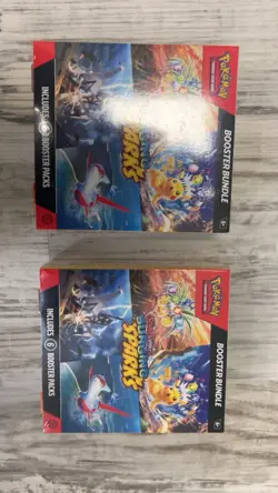 Pokemon (2) Surging Sparks Booster Bundles Sealed - Image 1