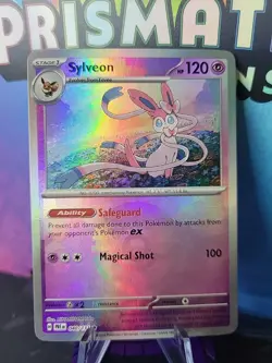 Sylveon (Poke Ball Pattern) 040/131 Rare SV: Prismatic Evolutions Pokemon TCG NM - Image 1