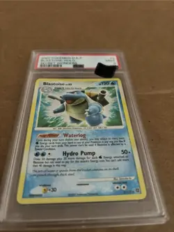 Pokemon Card Blastoise Lv 52 Diamond & Pearl Psa 9 Eng - Image 2