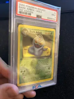 Dark Arbok Holo 1st Edition Pokemon Team Rocket PSA 9 MINT 2000 - Image 3