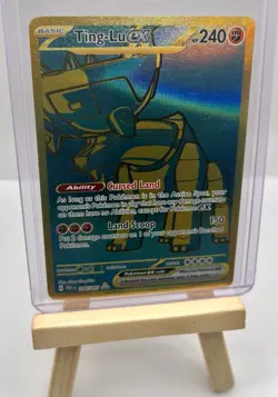 Pokemon TCG Scarlet & Violet: Paldean Fates #244/091 TING-LU EX 💎Hyper Rare💎 - Image 2