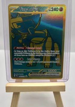 Pokemon TCG Scarlet & Violet: Paldean Fates #244/091 TING-LU EX 💎Hyper Rare💎 - Image 4