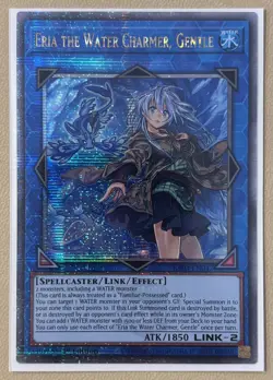 Eria the Water Charmer, Gentle RA03-EN043 Quarter Century Secret Rare 1st Ed - Image 1