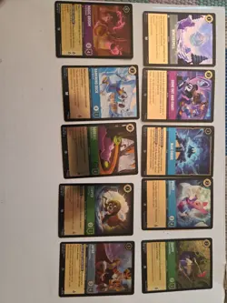 Disney Lorcana Lot Of 30 ( Sr, Rares, Foils) Foils First Picture - Image 1