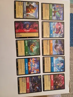 Disney Lorcana Lot Of 30 ( Sr, Rares, Foils) Foils First Picture - Image 3