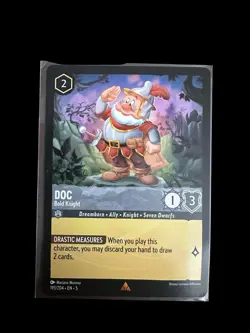 Disney Lorcana Doc Bold Knight 193/204 Non Foil X4 TCG Trading Card - Image 3