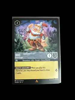 Disney Lorcana Doc Bold Knight 193/204 Non Foil X4 TCG Trading Card - Image 5