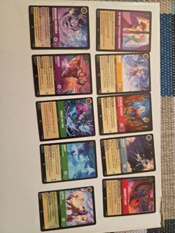Disney Lorcana Lot Of 30 ( Sr, Rares, Foils) Foils First Picture - Image 2