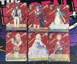 Weiss Schwarz Dengeki Bunko Promo Lot Of 6!!!! - Image 1