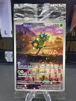Teal Mask Ogerpon 123 Sv: Scarlet & Violet Promos Cards Holo Pokemon Card - Image 1