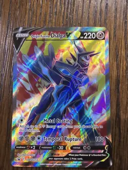 Origin Forme Dialga V SWSH255 SWSH: Sword & Shield Promo Cards Holo - Image 1