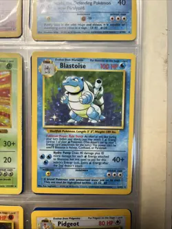 Pokemon TCG Blastoise Holo-Rare Card 02/102 Base Set - Near Mint - Image 1
