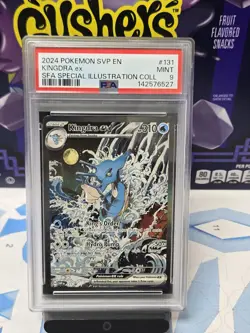 Kingdra ex 131 Sv: Scarlet & Violet Promo Card PSA 9 Pokemon 💧 - Image 1