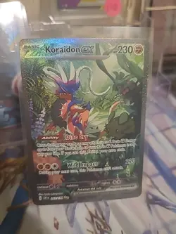 Pokemon TCG Koraidon EX Scarlet & Violet Base Set Holo Card 247/198 - Image 1