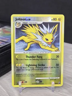 Pokemon Card TCG Jolteon 23/100 Majestic Dawn Series 2008 Reverse Holo Vintage - Image 3
