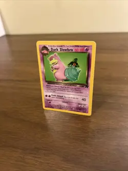 Pokemon TCG Dark Slowbro 29/82 Non-Holo Card Vintage, Near Mint Condition - Image 3