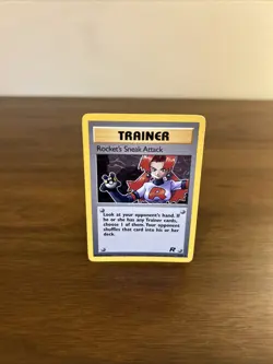 Pokemon TCG Rockets Sneak Attack Card 72/82 LP-NM Condition - Image 1