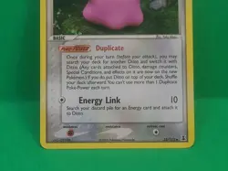 Vintage 2005 Pokemon TCG EX Delta Species Ditto 35/113 2005 Non Holo Card MINT - Image 4