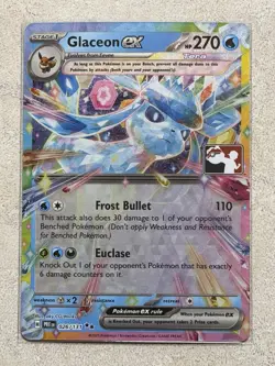 Glaceon ex 026/131 Prize Pack Series Cards Holo - Image 2