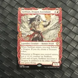Sarkhan, Dragon Ascendant - Showcase #302 - Tarkir Dragonstorm - NM MTG - Image 1