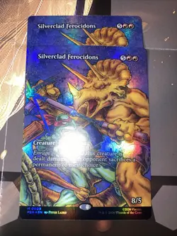 Silverclad Ferocidons (Borderless) Teenage Mutant Ninja Turtles Eternal-Legal X2 - Image 1