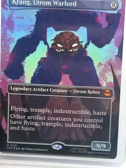 Krang, Utrom Warlord (Borderless) Teenage Mutant Ninja Turtles Foil - Image 2