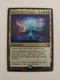 Call the Spirit Dragons Tarkir: Dragonstorm Foil - Image 1