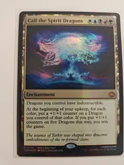 Call the Spirit Dragons Tarkir: Dragonstorm Foil - Image 3