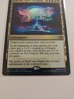 Call the Spirit Dragons Tarkir: Dragonstorm Foil - Image 4