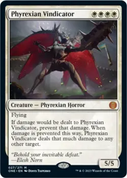Phyrexian Vindicator (Regular, #27, NM) Phyrexia: All Will Be One (ONE), MTG - Image 1