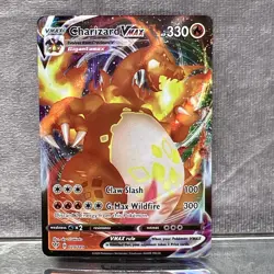 Pokemon Charizard VMax 020/189 Sword Shield Darkness Ablaze SwSh03 Claw Slash - Image 1