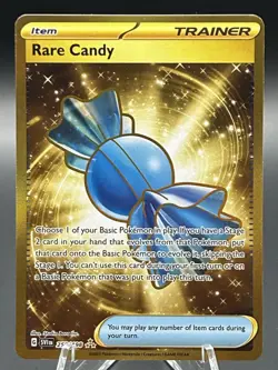 Pokemon TCG SV01 Scarlet & Violet Base Set Rare Candy 256/198 Gold Hyper Rare - Image 1