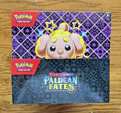 Pokemon TCG Paldean Fates Tech Sticker Collection Display (12 Blister, 36 Packs) - Image 3