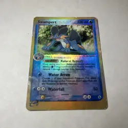 Pokemon - Swampert - 23/109 - Reverse Holofoil - Ruby and Sapphire HP/DMG 2003 - Image 2