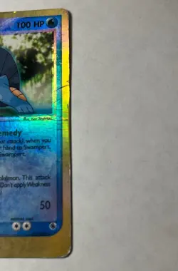 Pokemon - Swampert - 23/109 - Reverse Holofoil - Ruby and Sapphire HP/DMG 2003 - Image 4