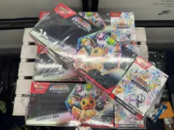 Pokemon Prismatic Evolutions Surprise Box & Booster Bundle Sealed LOT OF 4 - Image 1