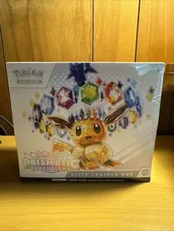 Prismatic Evolutions Elite Trainer Box ETB New Sealed Pokemon - Image 1