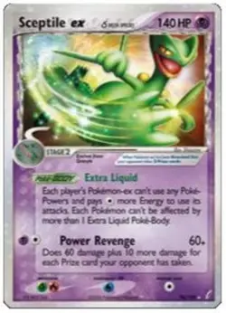 Sceptile EX (Delta Species) - 96/100 - Rare Holo EX DMG, English Pokemon EX Crys - Image 1
