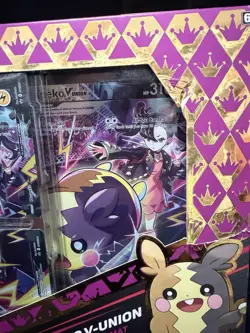 Pokemon Crown Zenith Morpeko V-Union Promo Booster Playmat English 2023 Marnie - Image 4