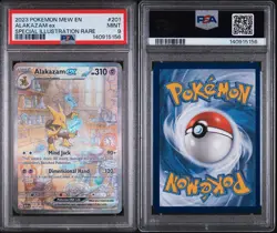 Pokemon TCG Alakazam Ex Sir 201/165 Sv151 English PSA 9 - Image 3