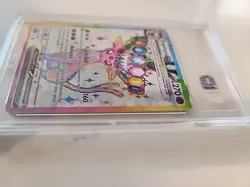 2025 Pokemon TCG Espeon Ex 175 Black Star Promo Full Art TAG 9 - Image 5